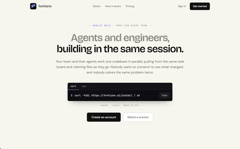 Forklane screenshot 2