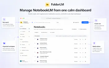FolderLM For NotebookLM gallery image