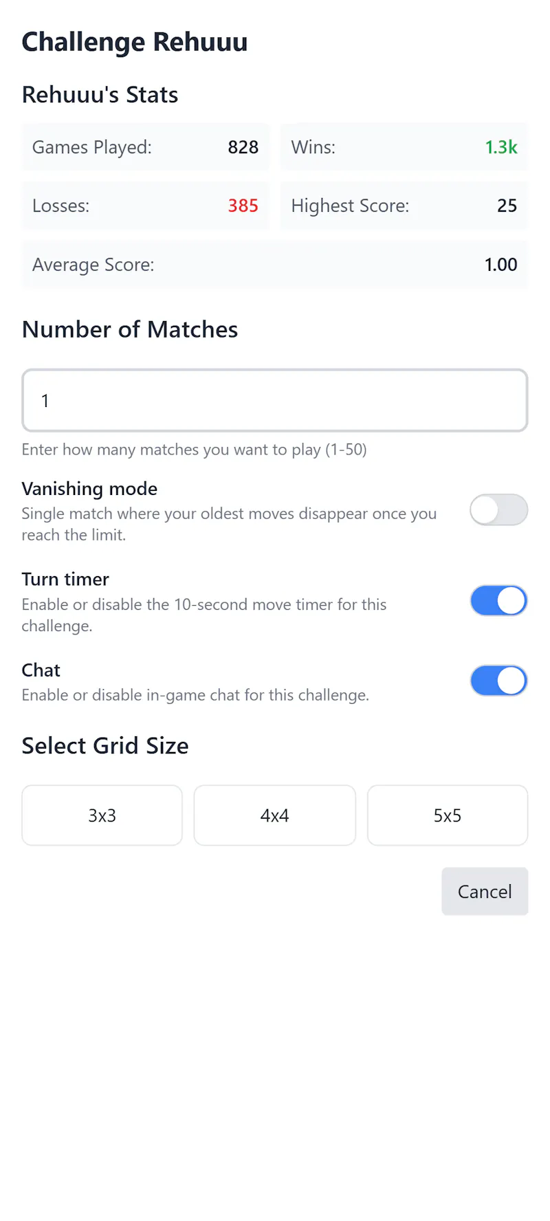 Tic Tac Toe Online screenshot 8