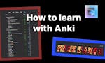 How to learn with Anki image