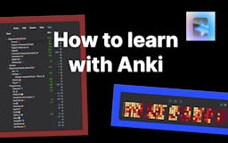 How to learn with Anki media 1