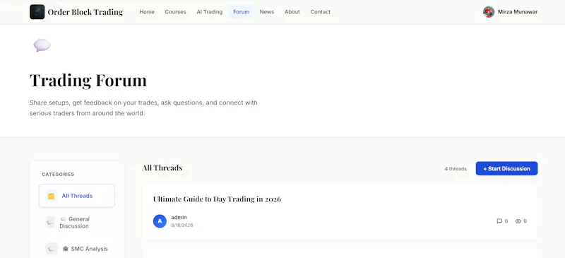 Order Block Trading screenshot 1