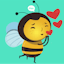 Honey Bee Stickers