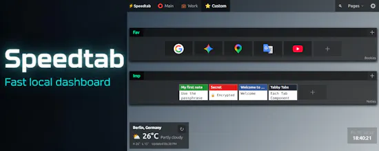 Speedtab gallery image