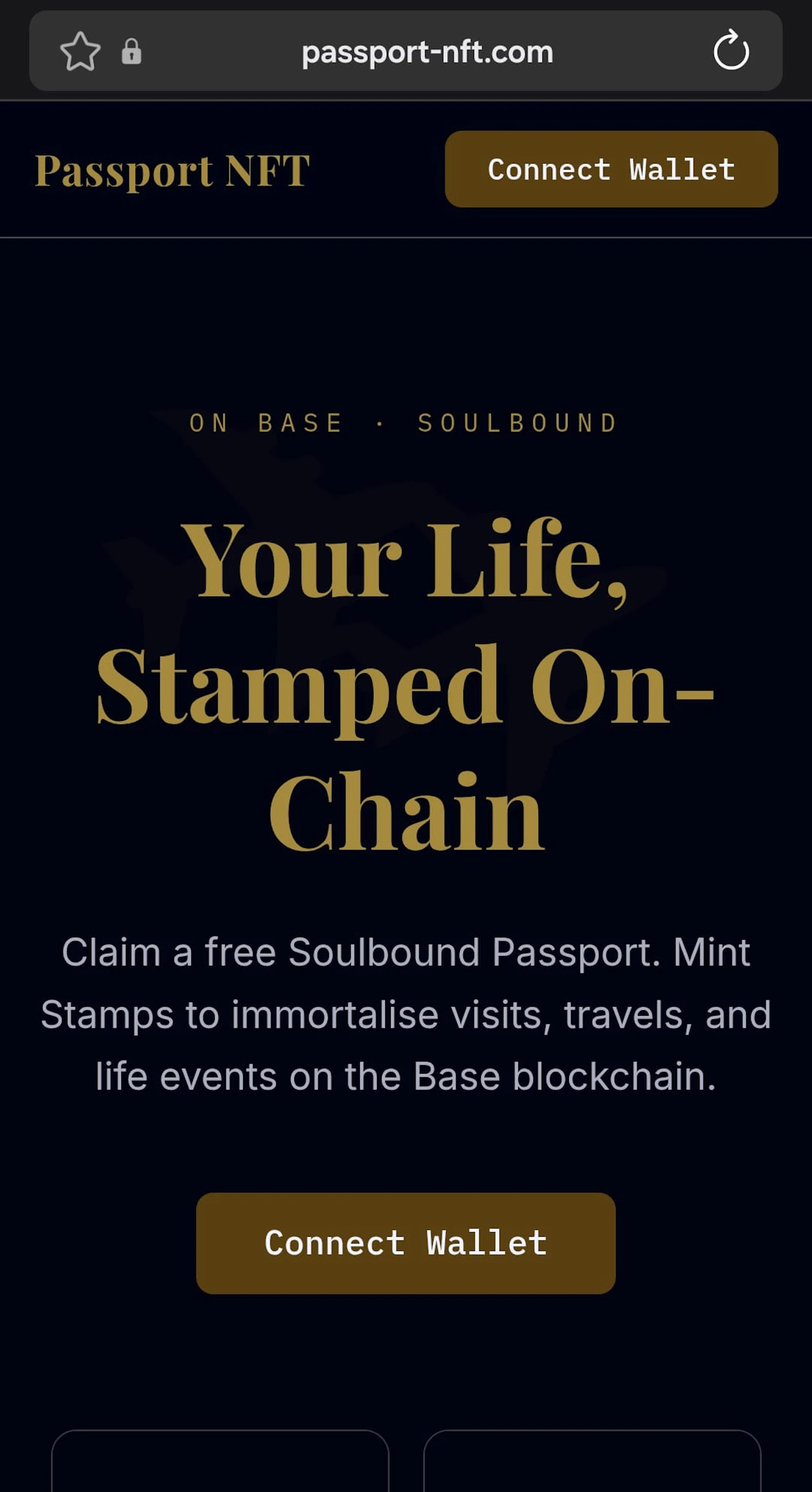 Passport NFT screenshot 1