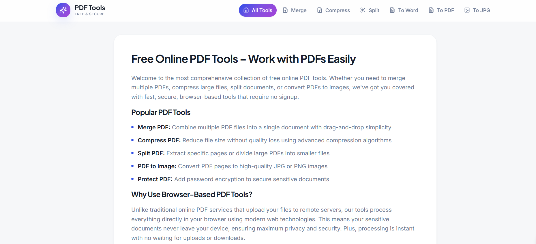  All Document Tools - Screenshot 3 showing product features and functionality