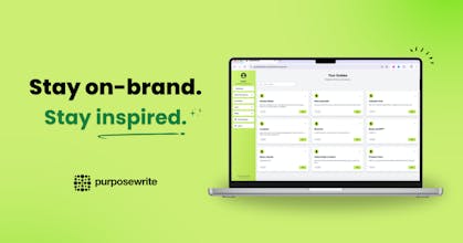 purposewrite gallery image