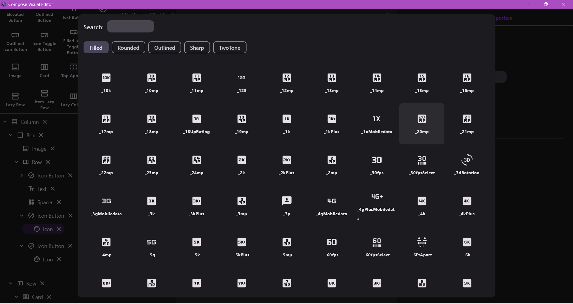 Compose Visual Editor gallery image