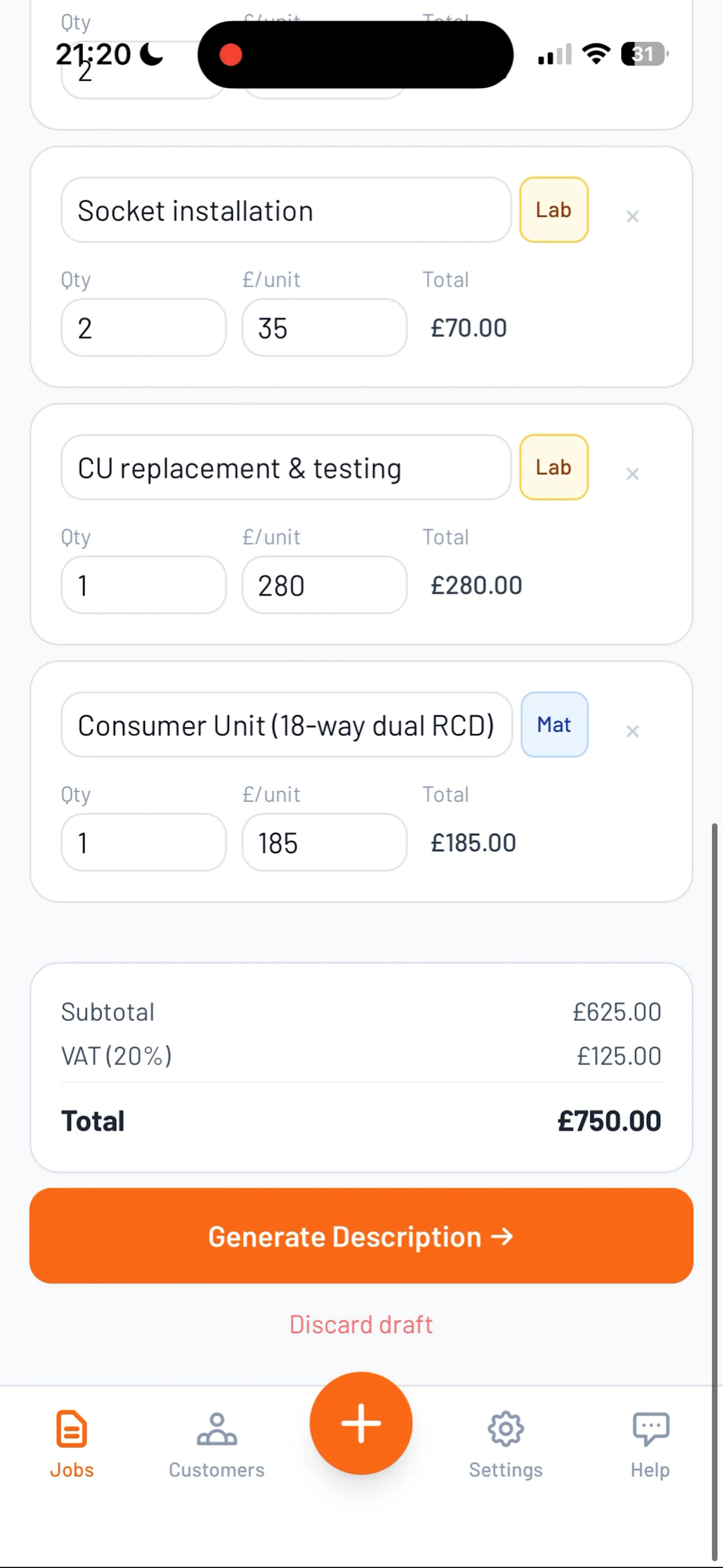 PricePad screenshot 5