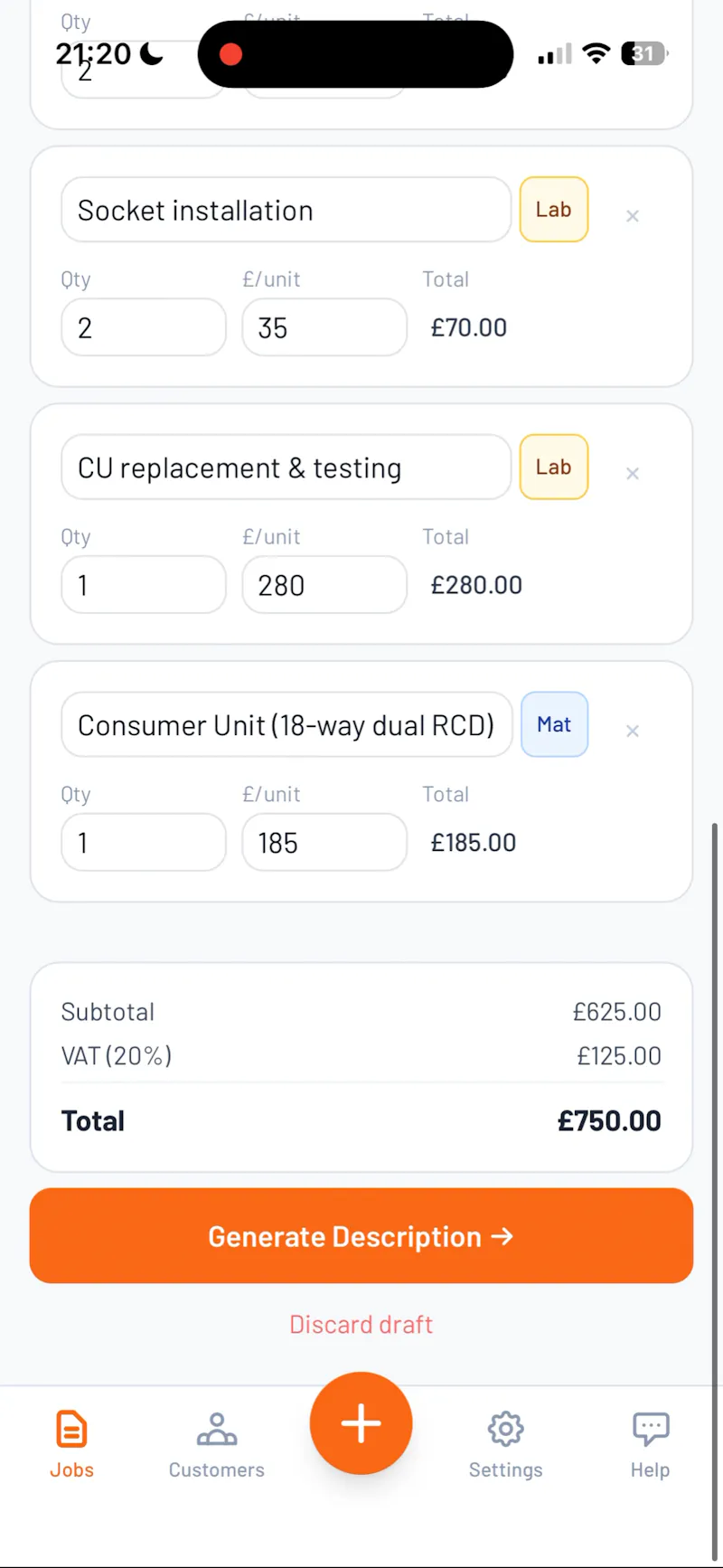 PricePad screenshot 5