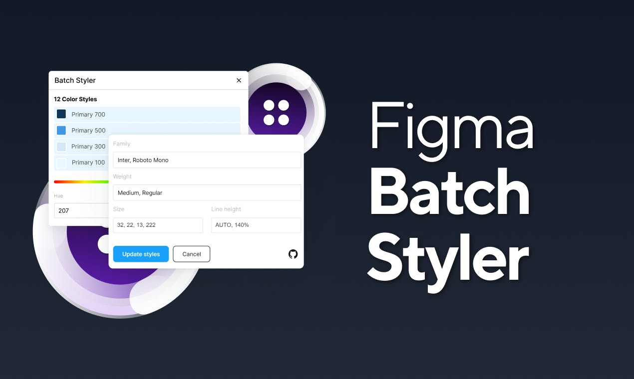 Batch Styler for Figma media 1