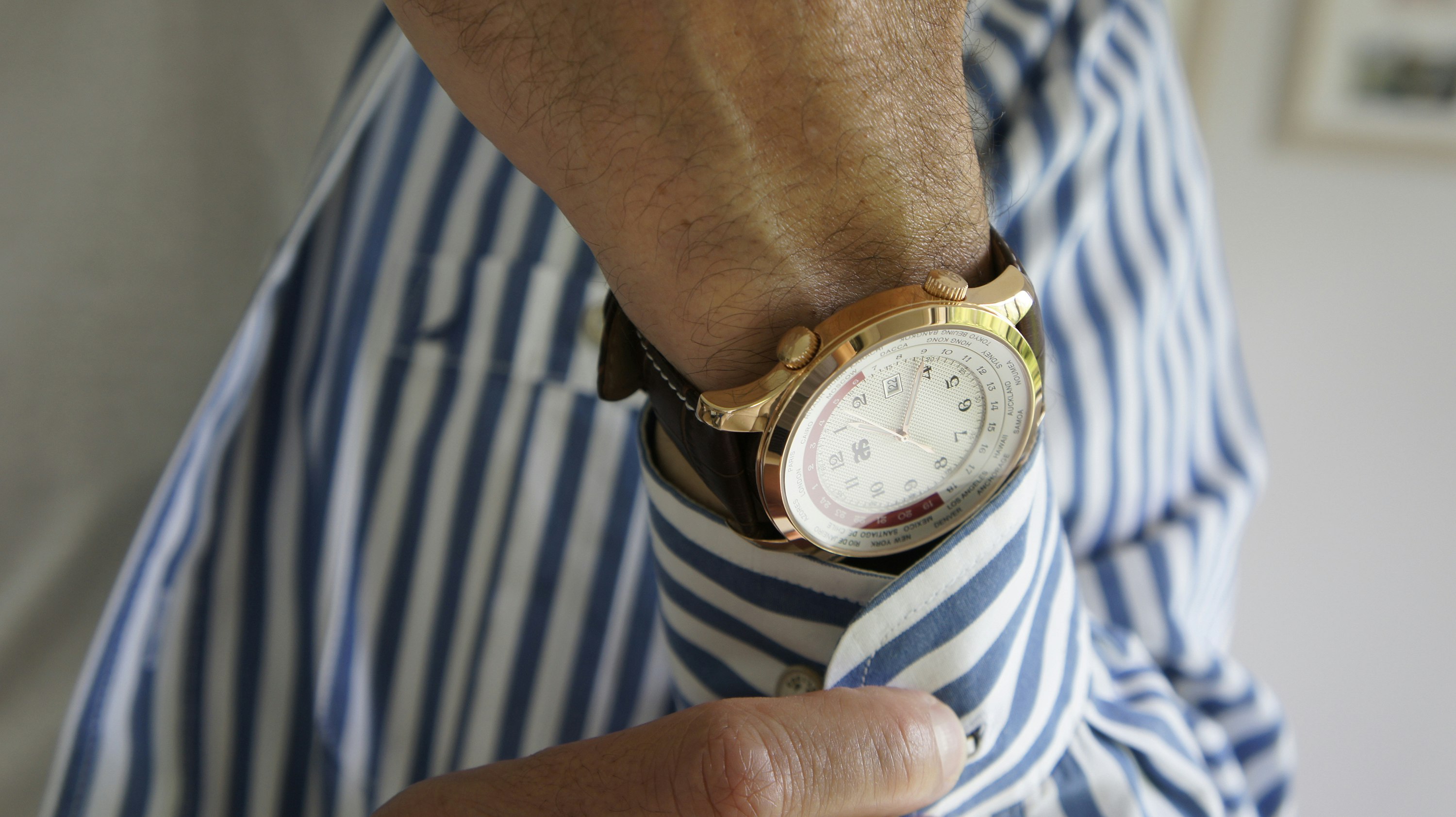 Alessandro Salvatore World Time Swiss Handmade Complication gallery image