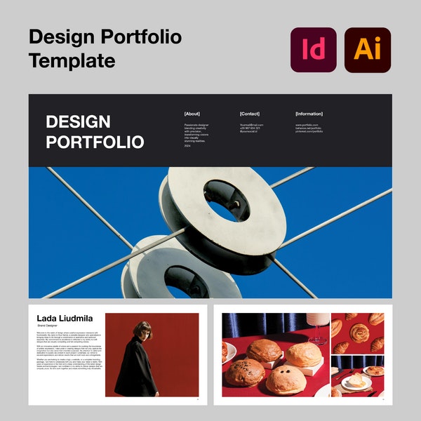 DESIGN PORTFOLIO TEMPLATE logo