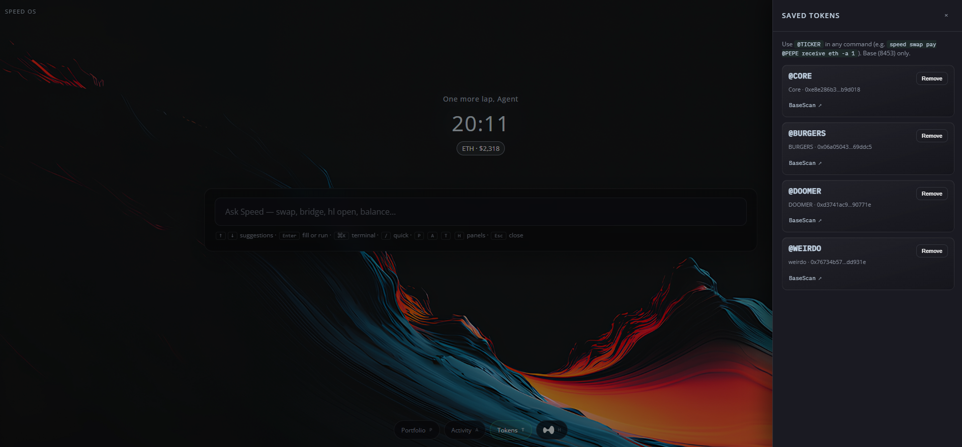 Speed OS — Onchain Trading Workspace gallery image