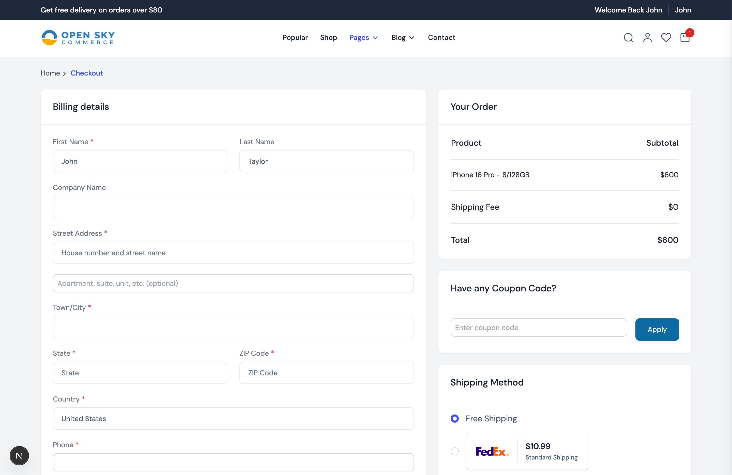 Open Sky Commerce gallery image