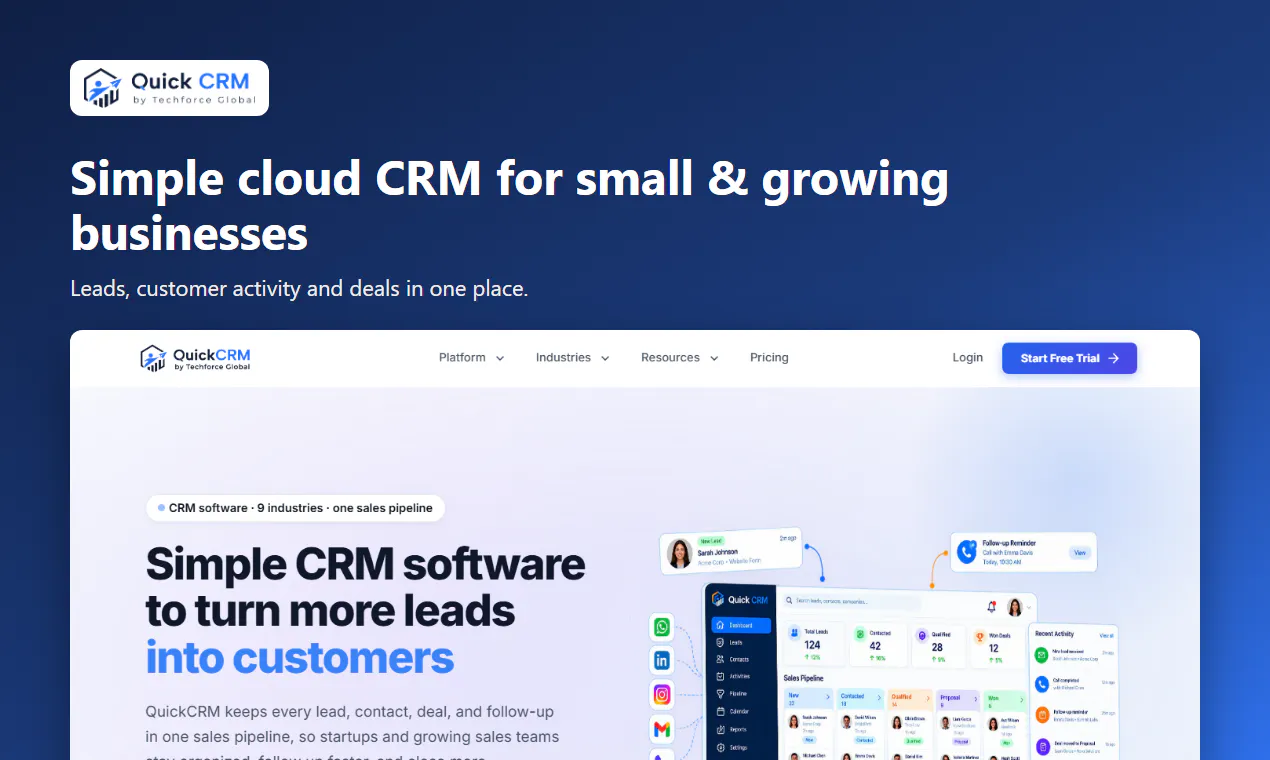 QuickCRM gallery image