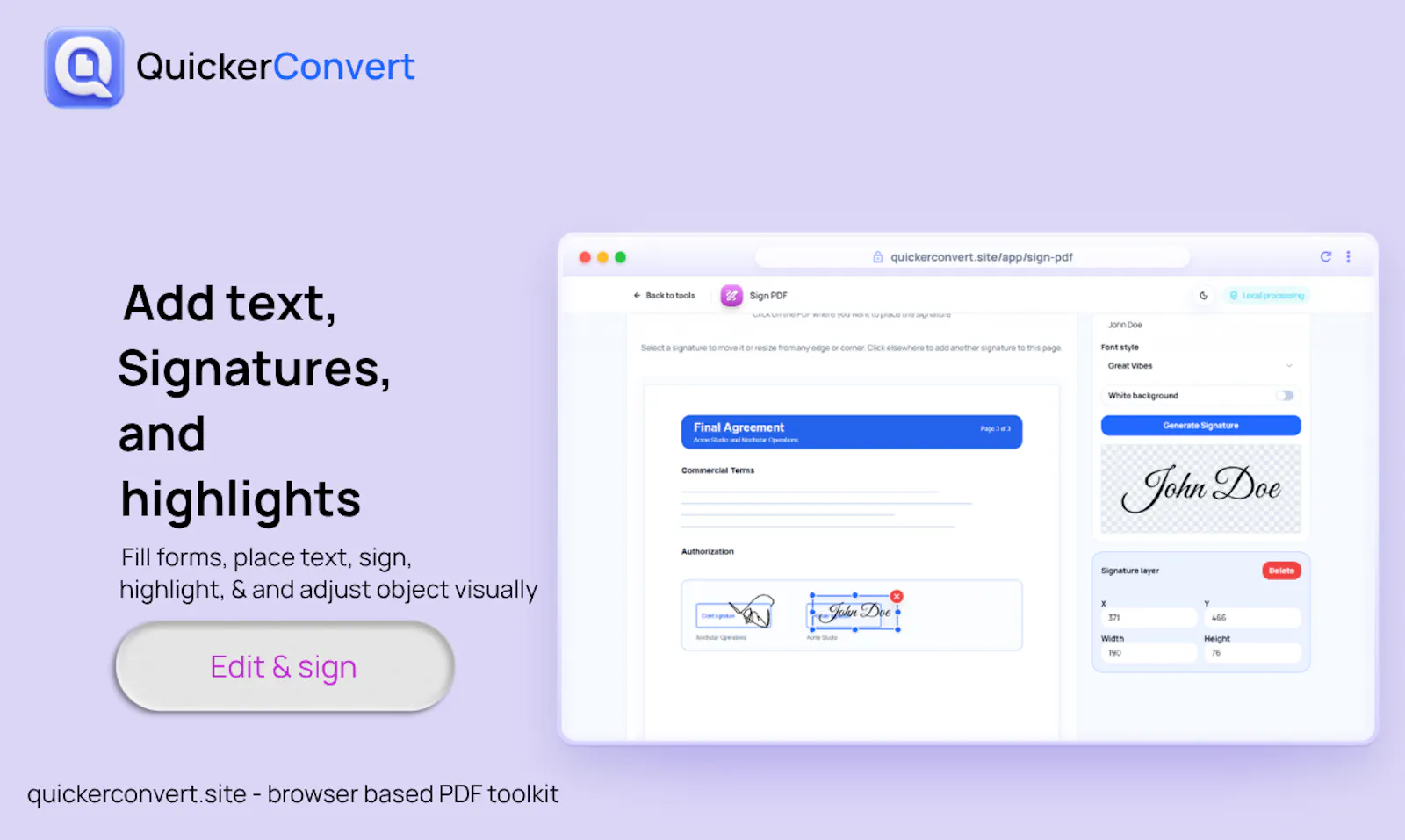 QuickerConvert screenshot 3