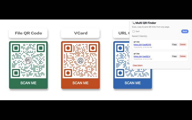 Multi QR Finder gallery image