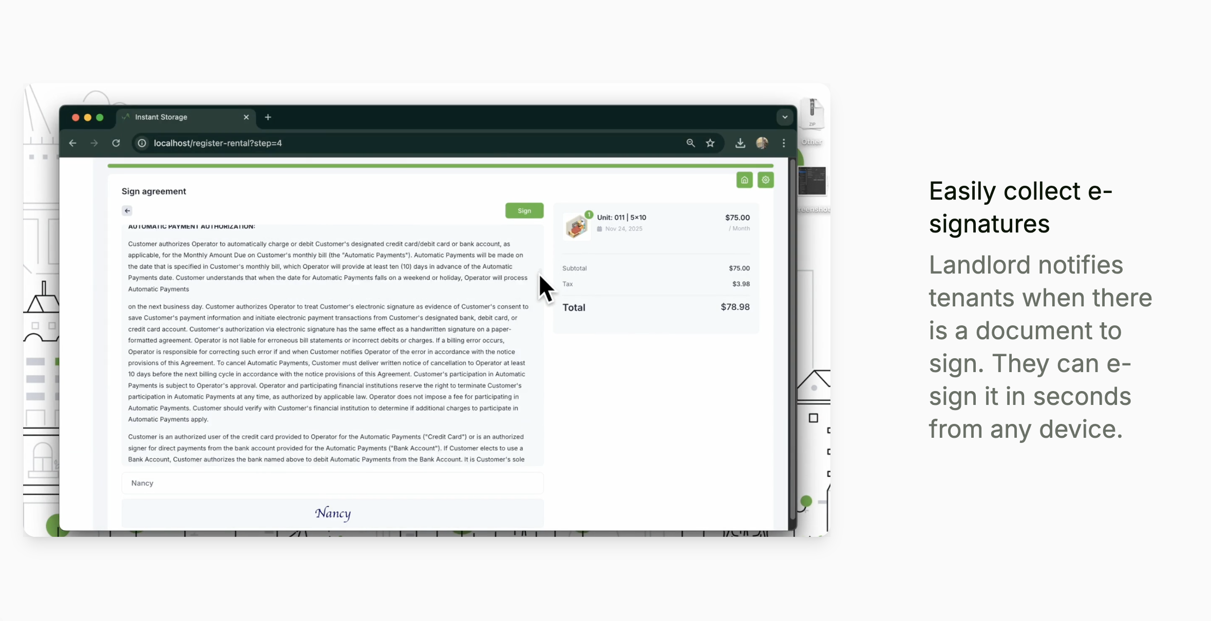 Landlord Self Storage Software gallery image