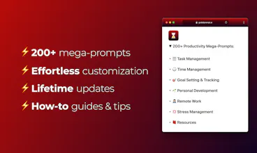 ChatGPT Mega-Prompts for Productivity gallery image