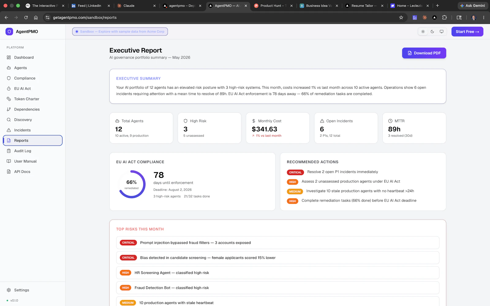 AgentPMO screenshot 9