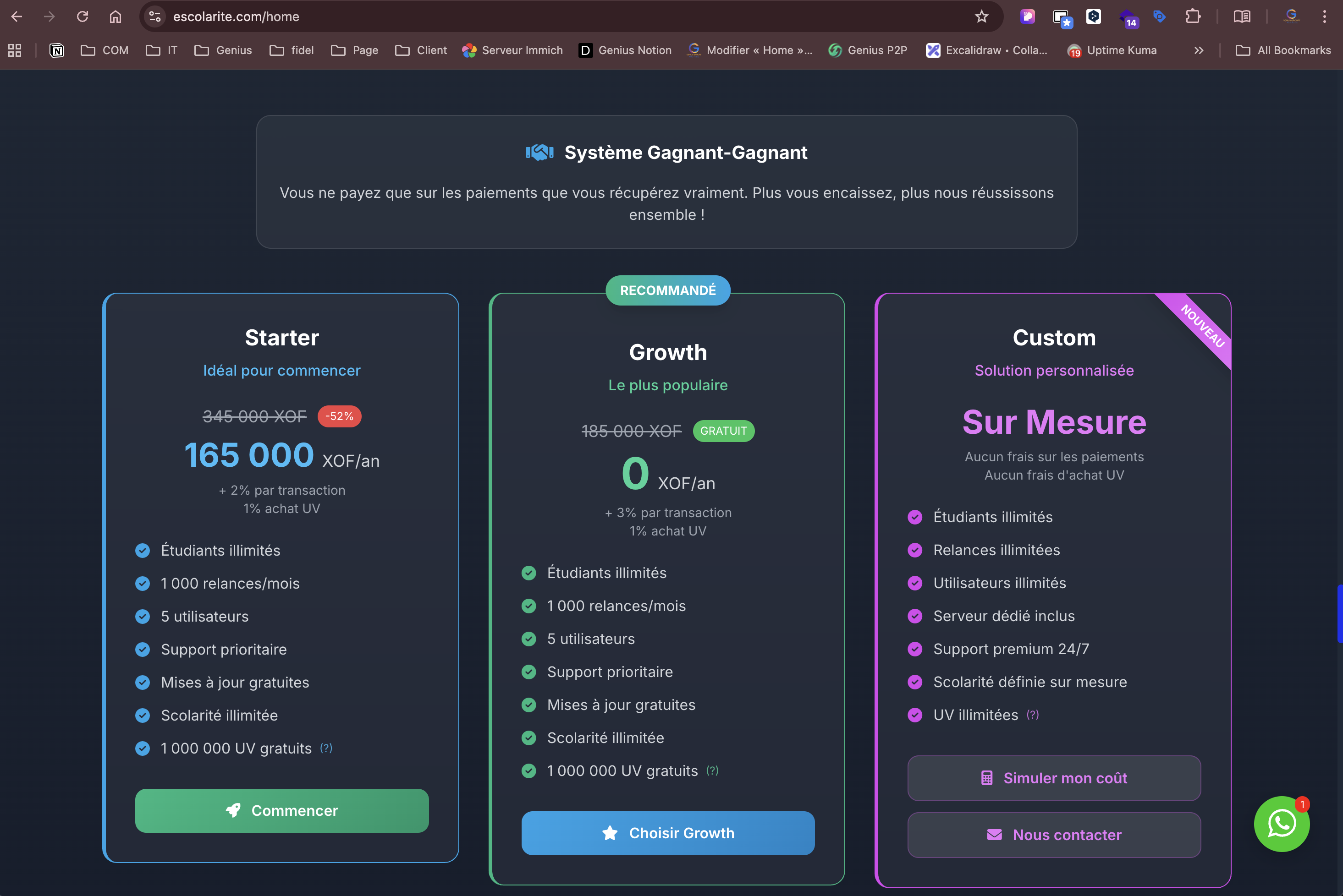 eScolarité gallery image