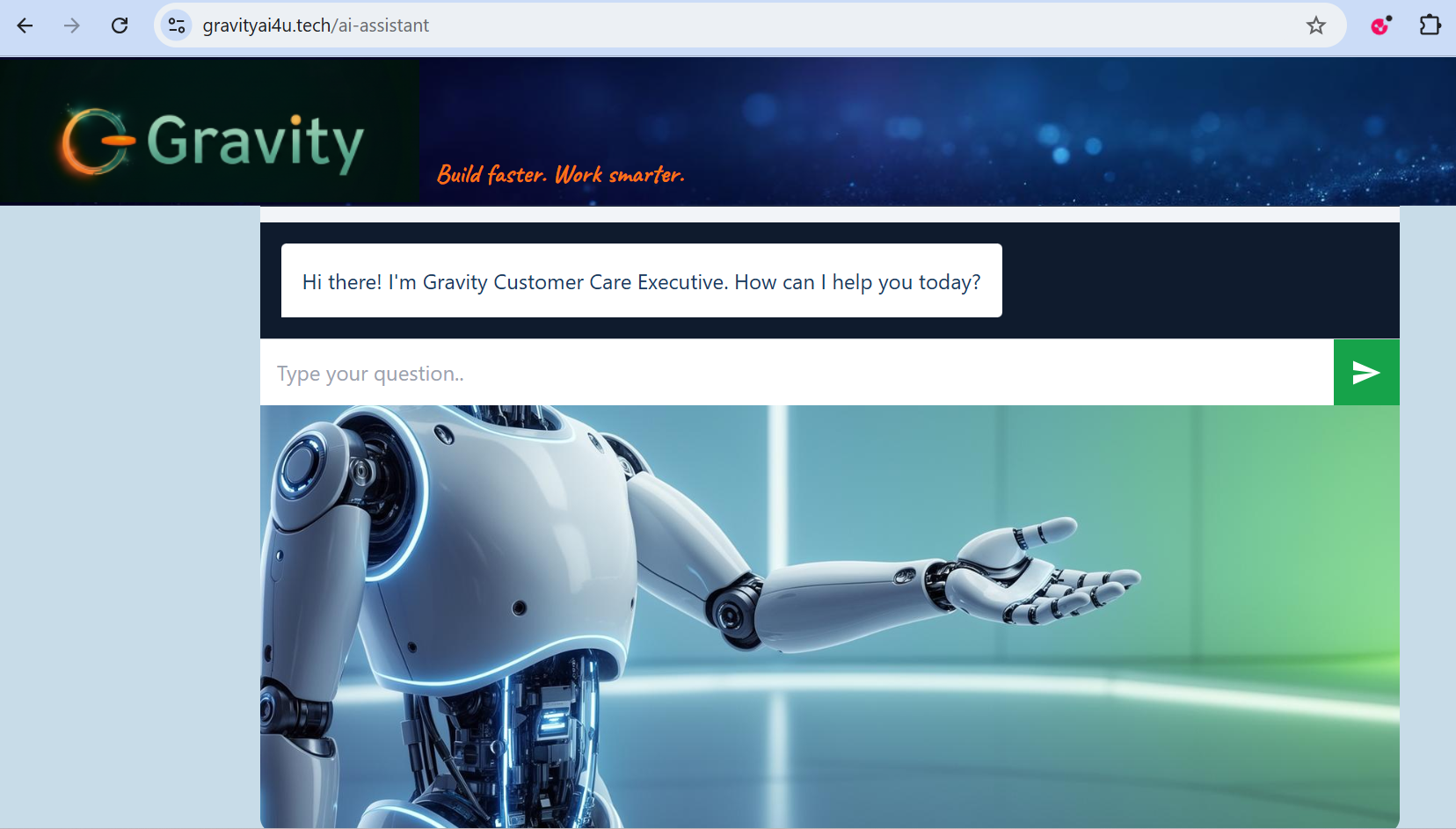 Gravity - Screenshot 3 showing product features and functionality