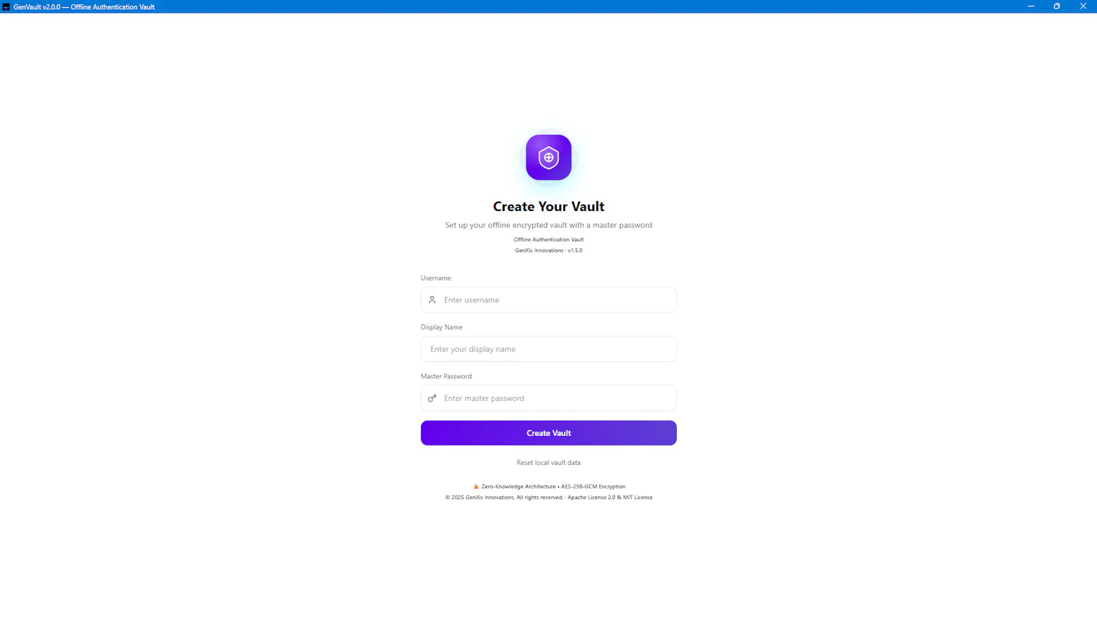 Gen Vault screenshot 1