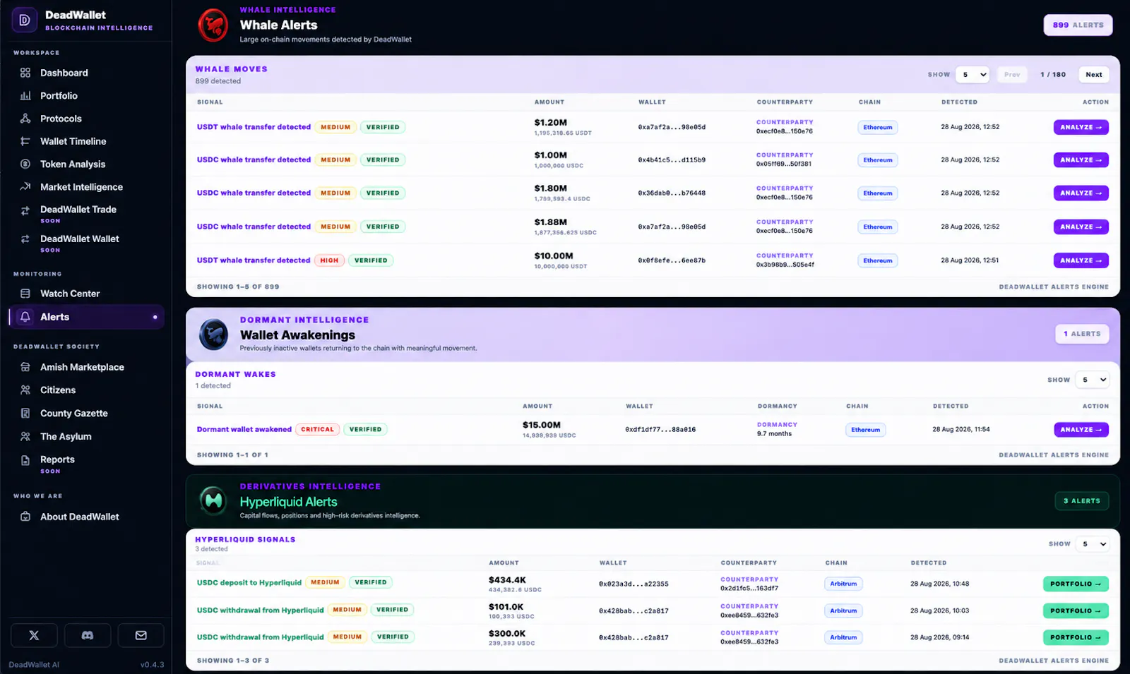 DeadWallet screenshot 3