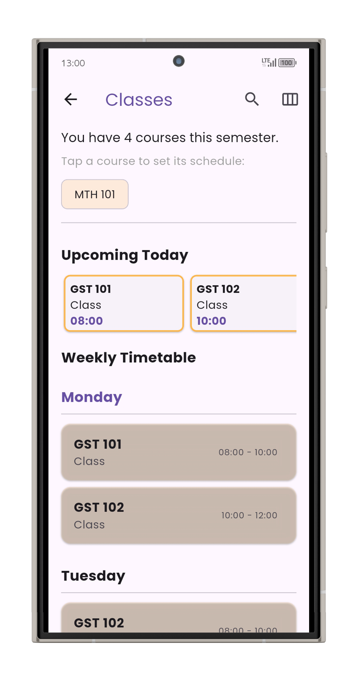 Student Companion - Screenshot 3 showing product features and functionality