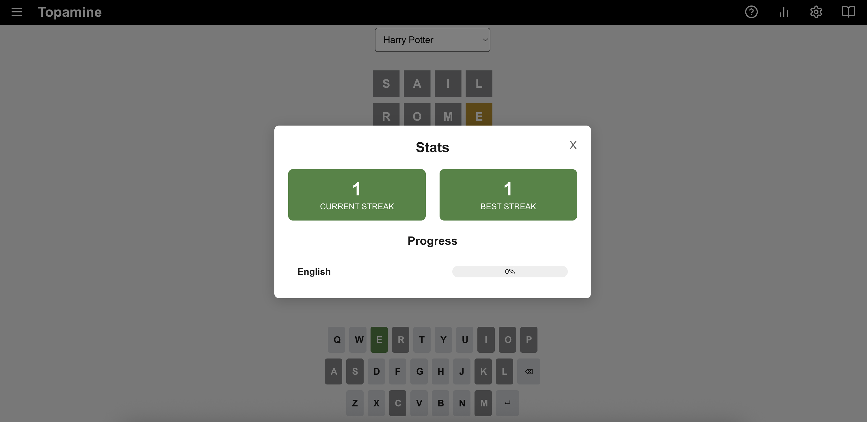 Topamine - Screenshot 4 showing product features and functionality