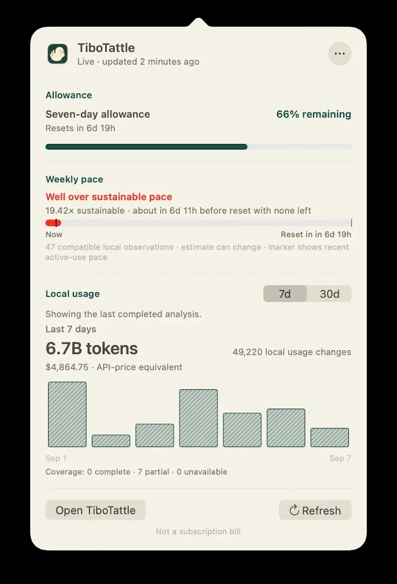TiboTattle screenshot 5