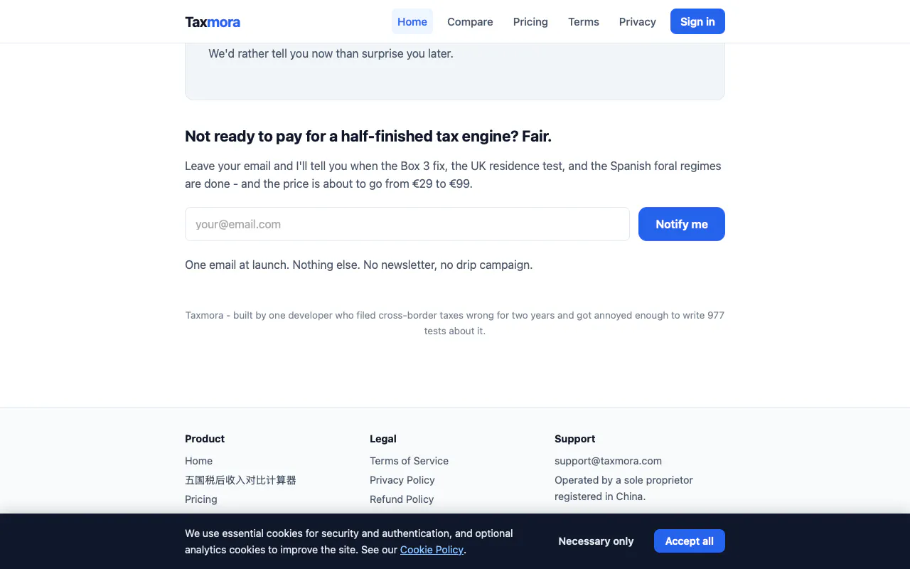 Taxmora gallery image