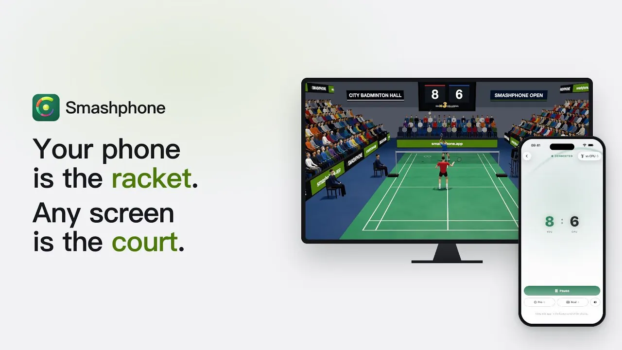 Turns your iPhone into a racket gallery image