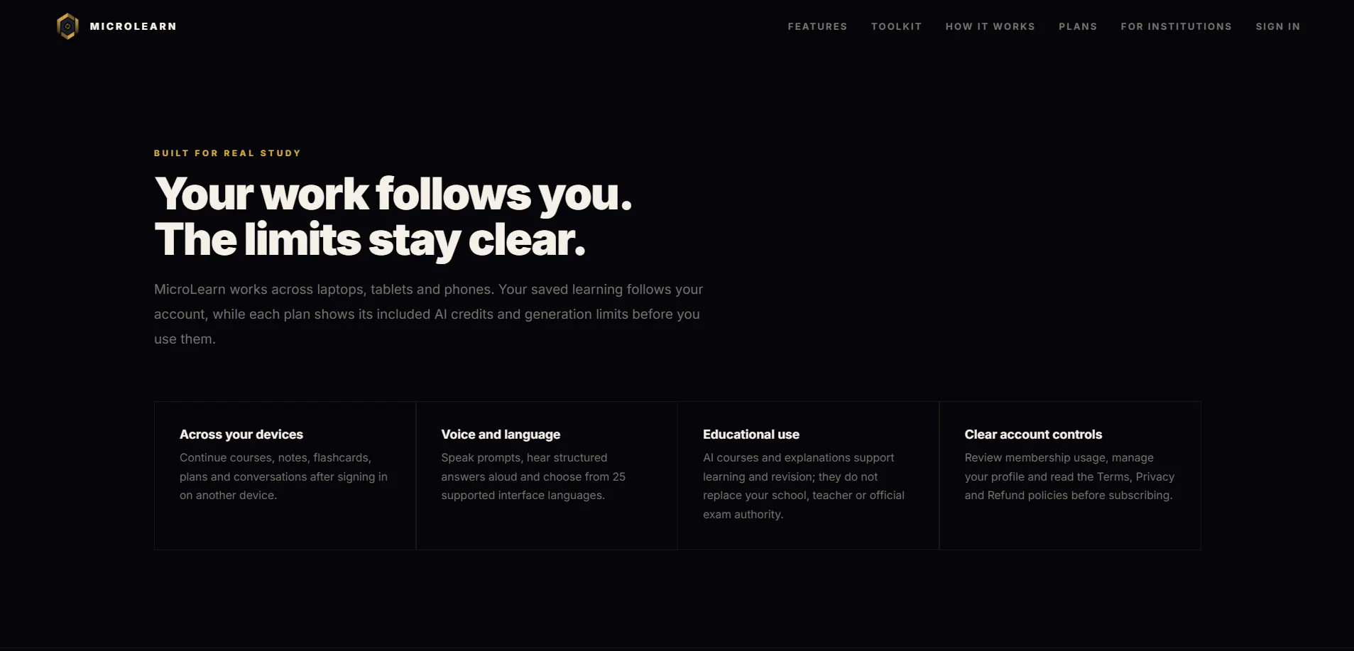 MicroLearn gallery image