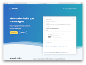 Contentful Fragment gallery image