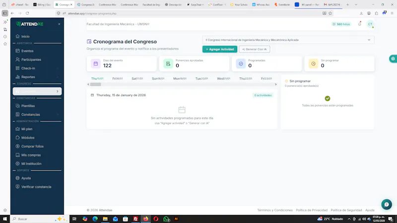 Attendae screenshot 6