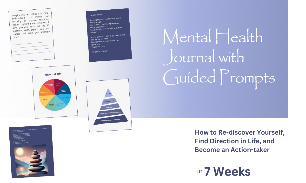 Mental Health Journal with Prompts media 1