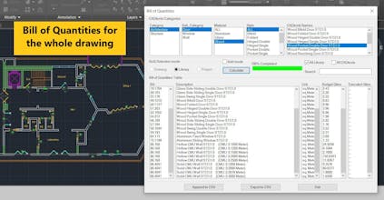 AppisCAD – Quantity Takeoff for AutoCAD gallery image