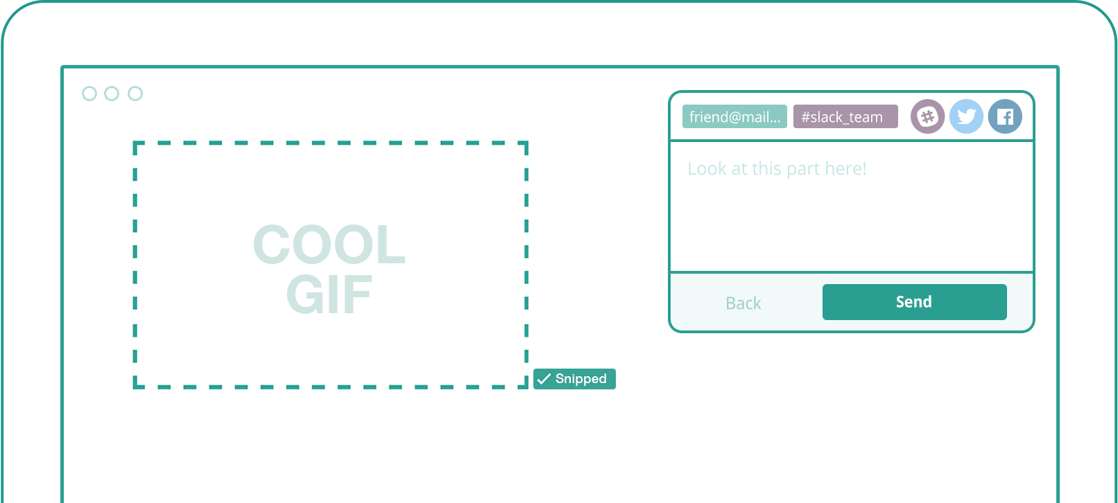 SnipandShare for Slack gallery image