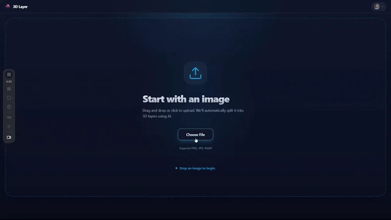 3D Layer Editor screenshot 1 (video preview)