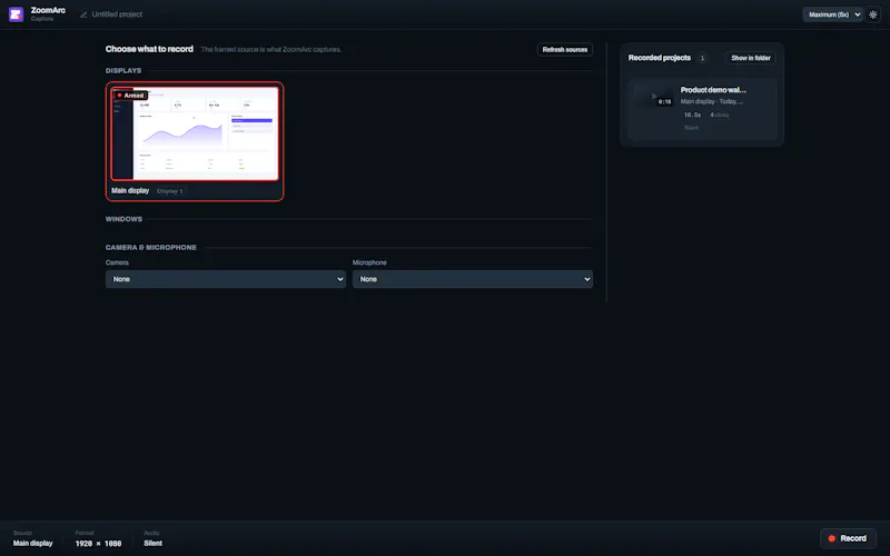 ZoomArc screenshot 3