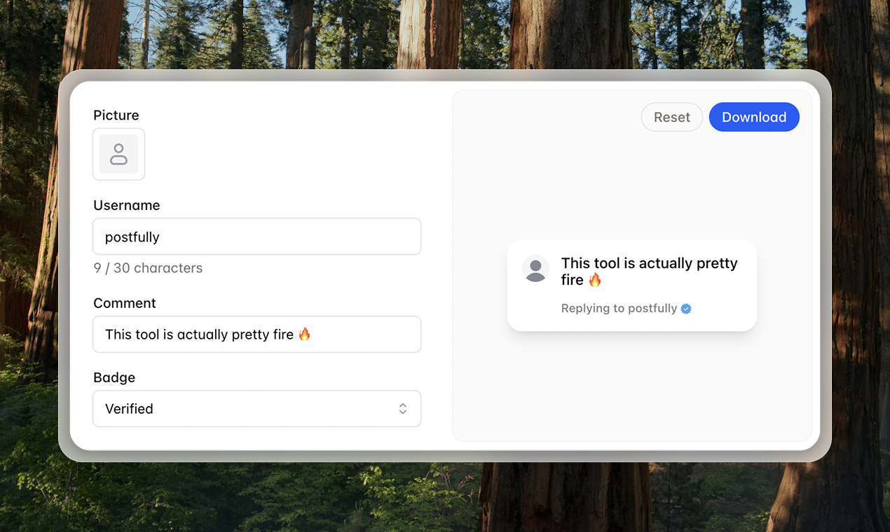 Instagram Comment Generator gallery image