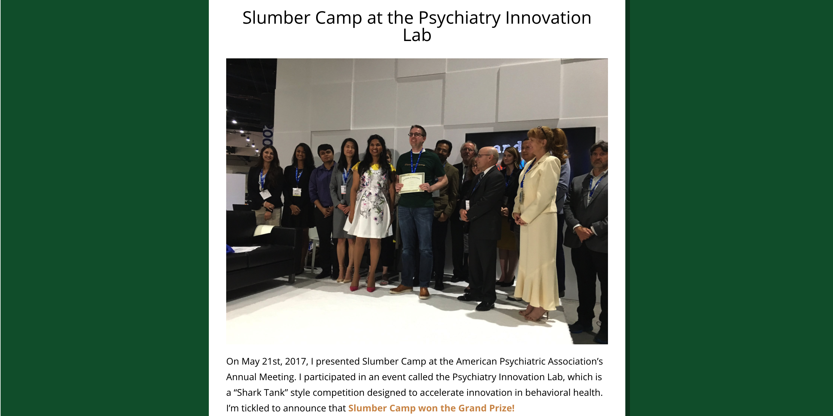 Slumber Camp gallery image