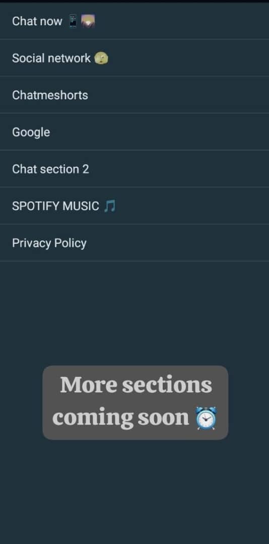 Media Chatme 2 - Chatme 2 "Satu aplikasi untuk YouTube, Spotify, Social, AI, & Chat." 5