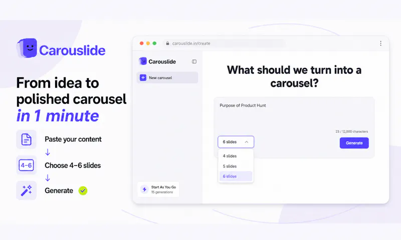 Carouslide screenshot 2
