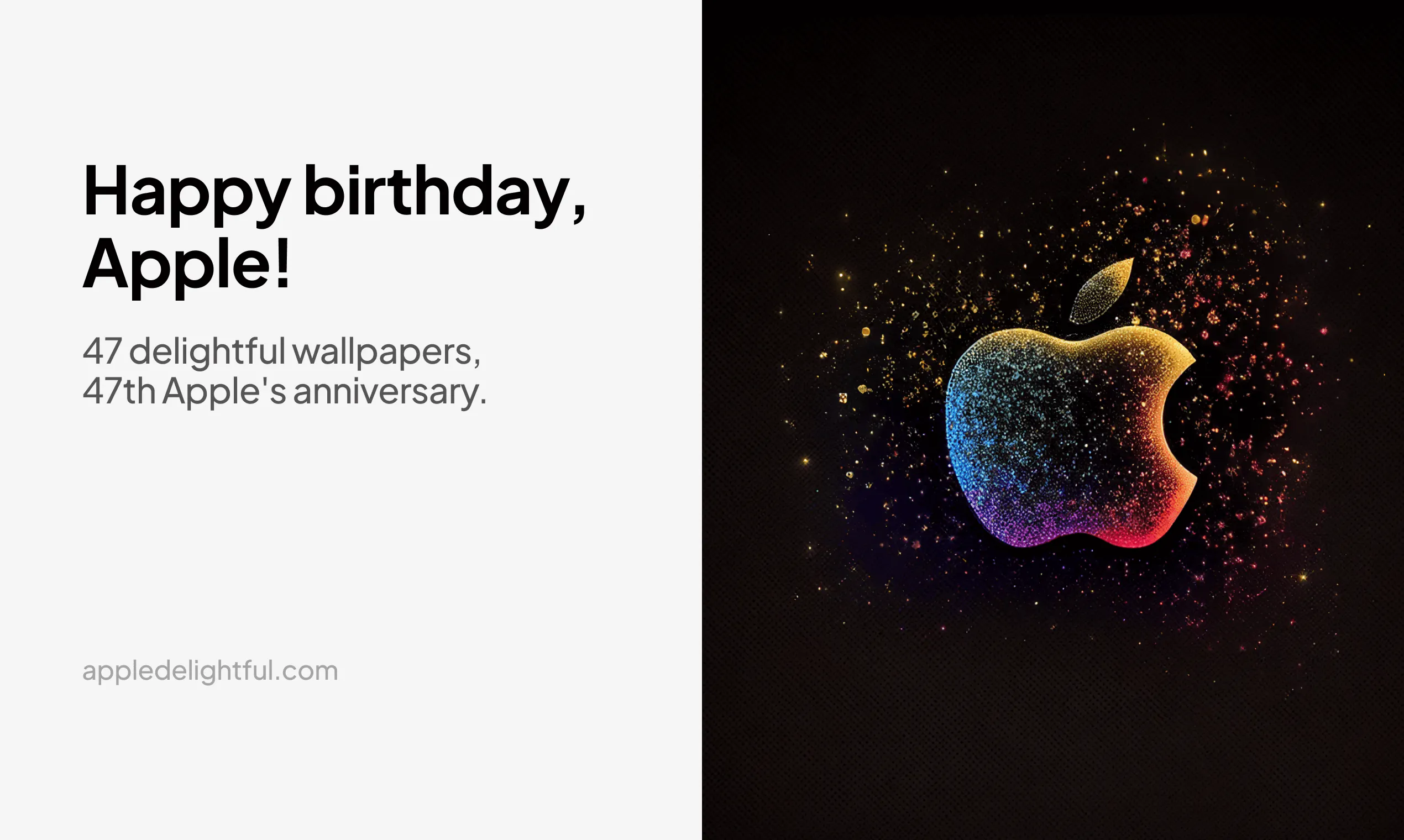 Happy birthday, Apple! gallery image