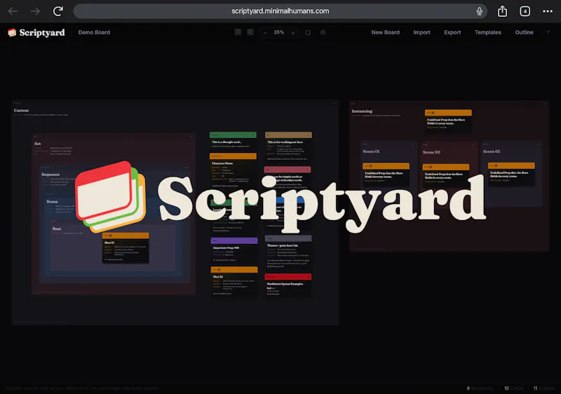 Scriptyard screenshot 2