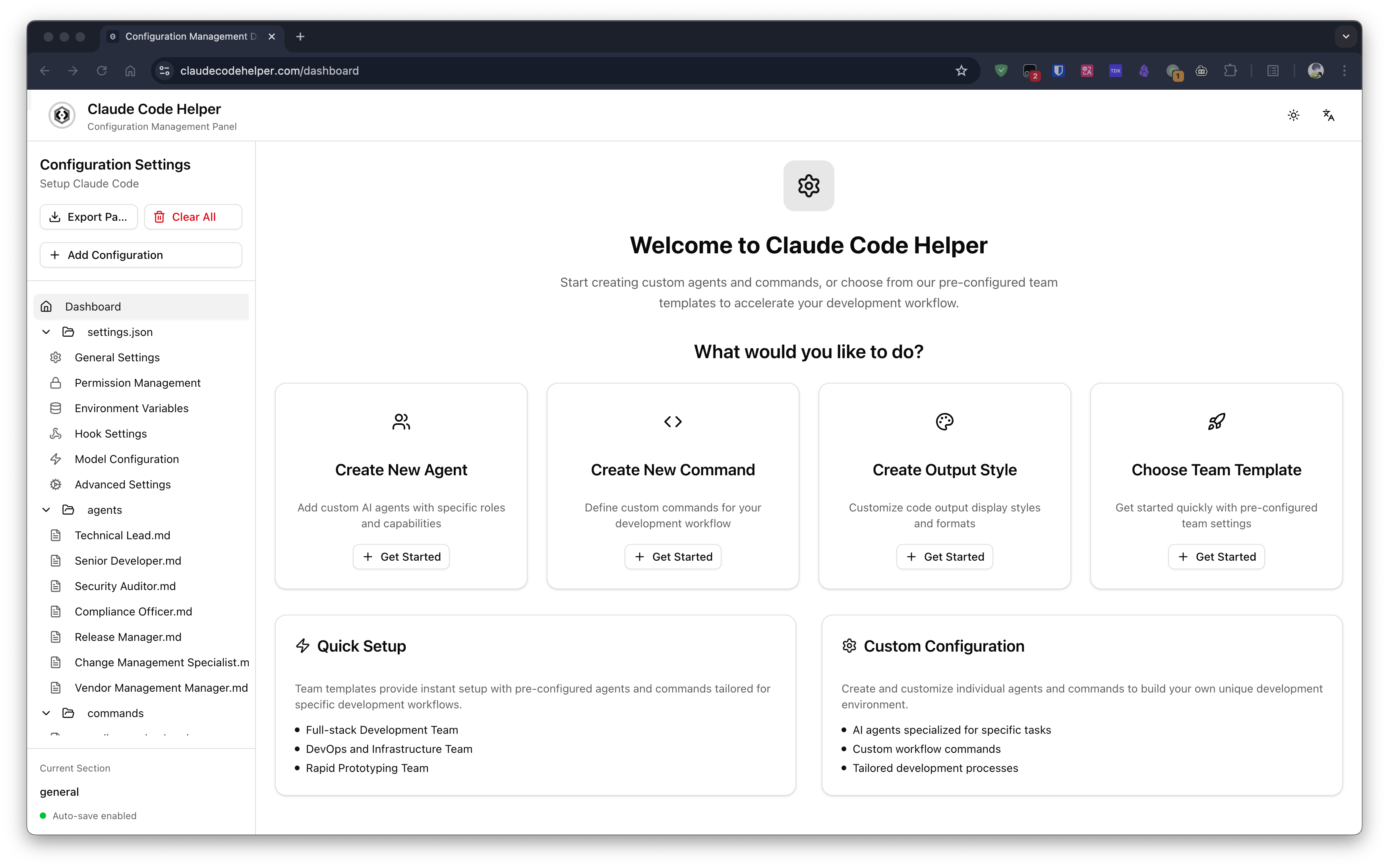 Claude Code Helper - Vereinfachen Sie Ihren Entwicklungsworkflow Medien 1