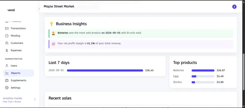 Vend screenshot 3